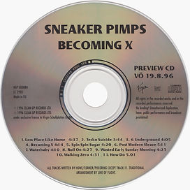 Sneaker Pimps Becoming X レコード UKオリジナル Sneaker Pimps - Becoming X – OLI Records